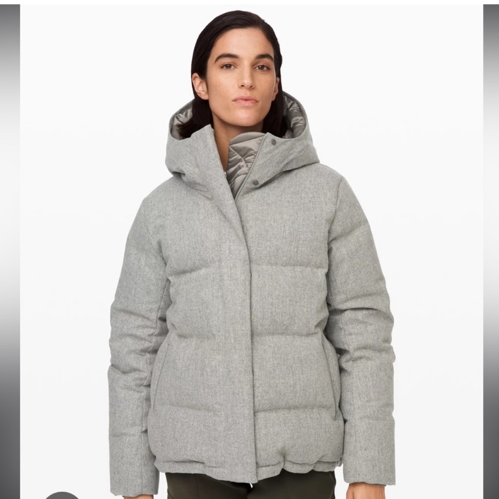 Lululemon wool wunder puff coat